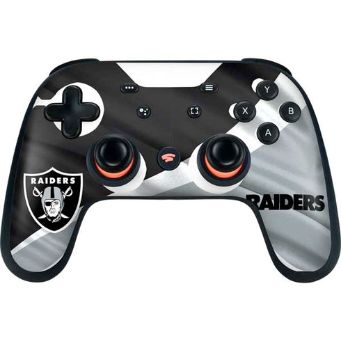 NFL Las Vegas Raiders Google Stadia Controller Skin